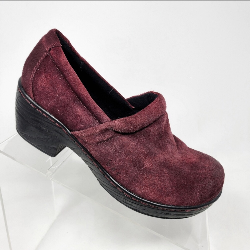 Womens Born Peggy Slip-On Wedge Clogs Size 6.5